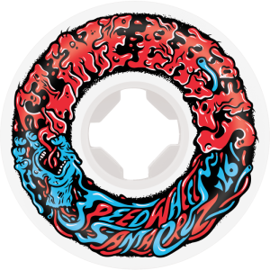 SB Vomit Mini II 53mm 97a White W/red/blu