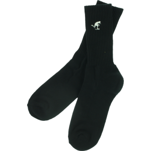 Found Push Crew Socks Black 1pr